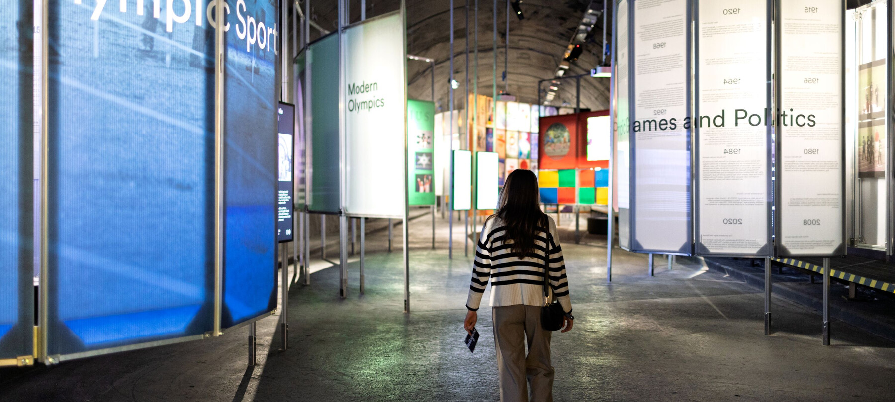 Performance: Olympia-Ausstellung in Trento