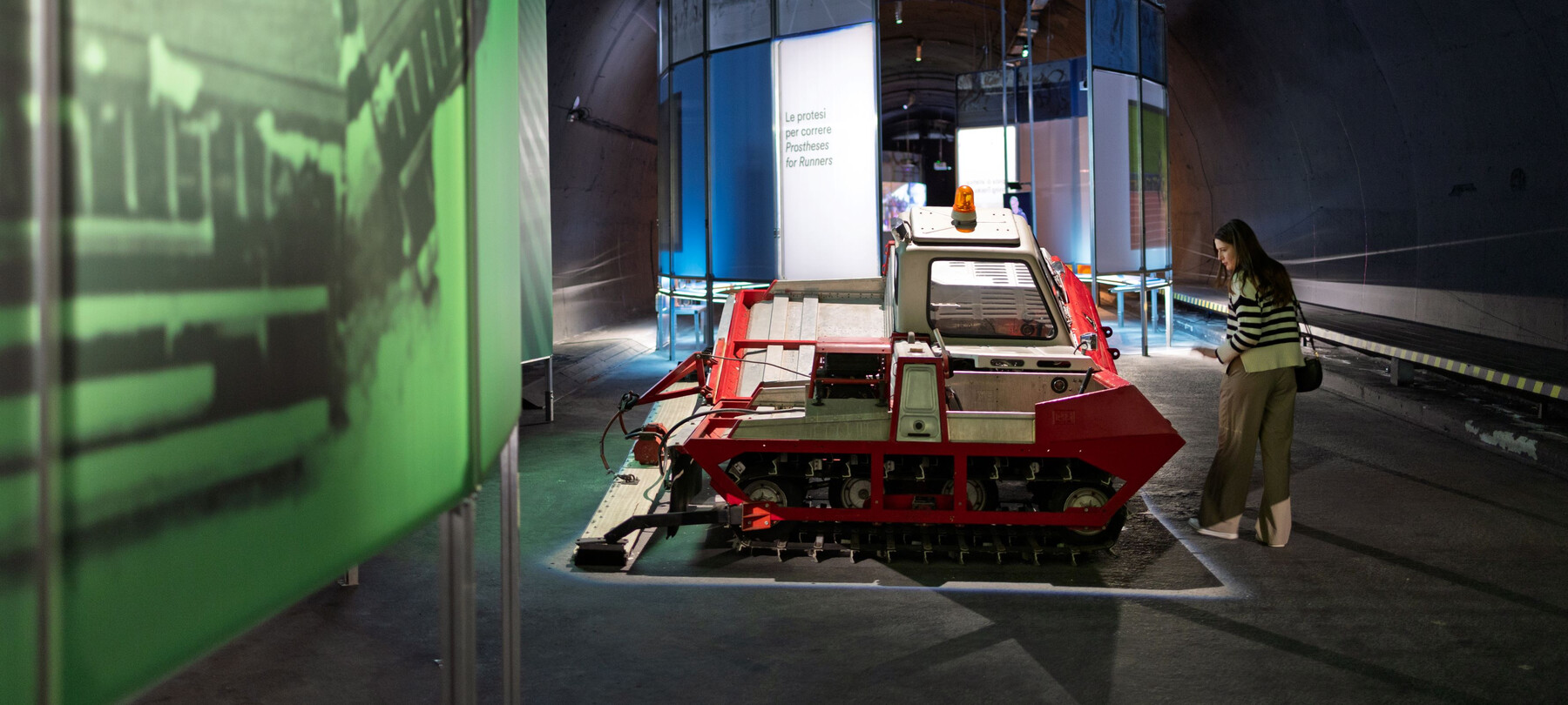 Performance: Olympia-Ausstellung in Trento