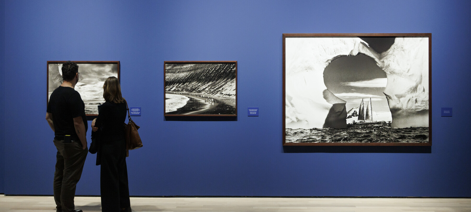 La mostra di Salgado sui ghiacciai in Trentino