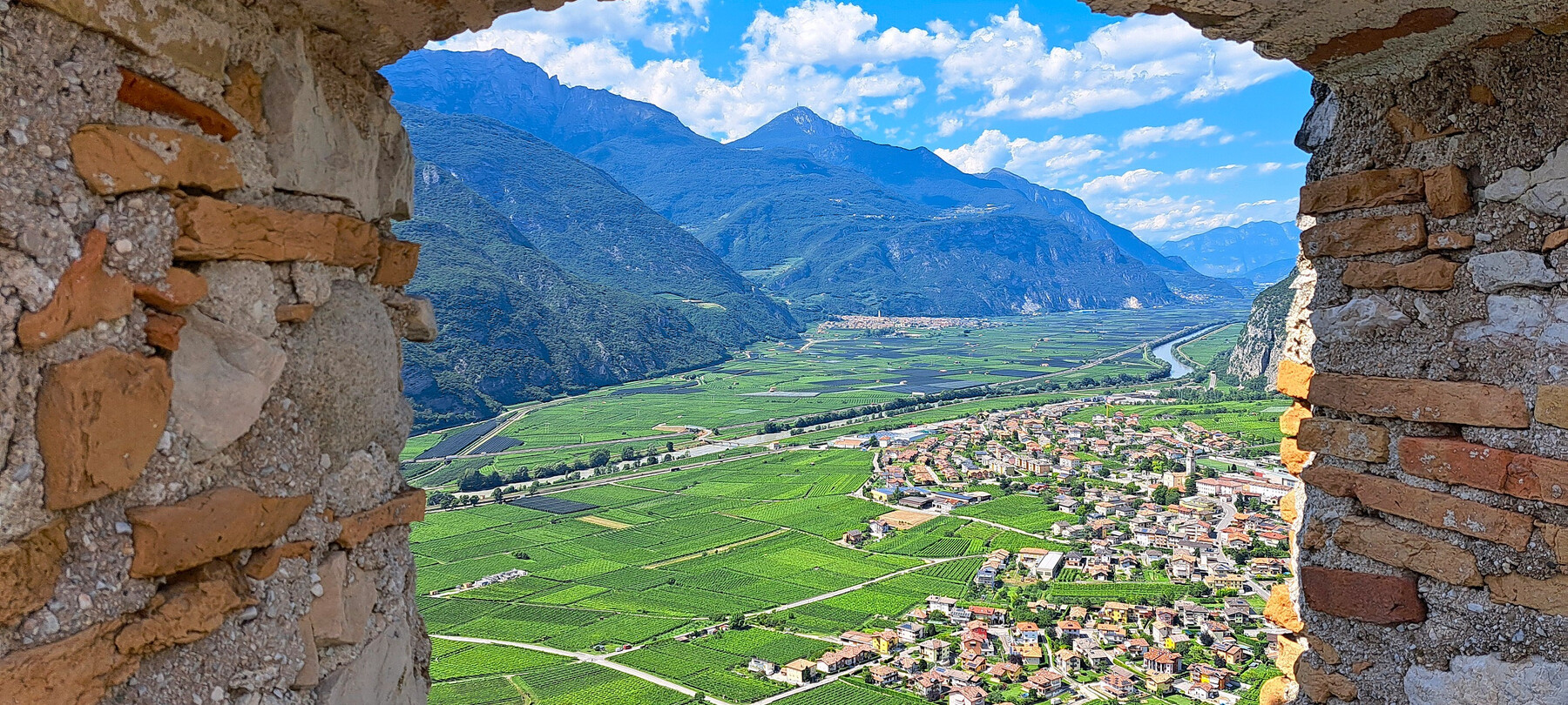 Castel Beseno, die unbezwingbare Festung im Trentino