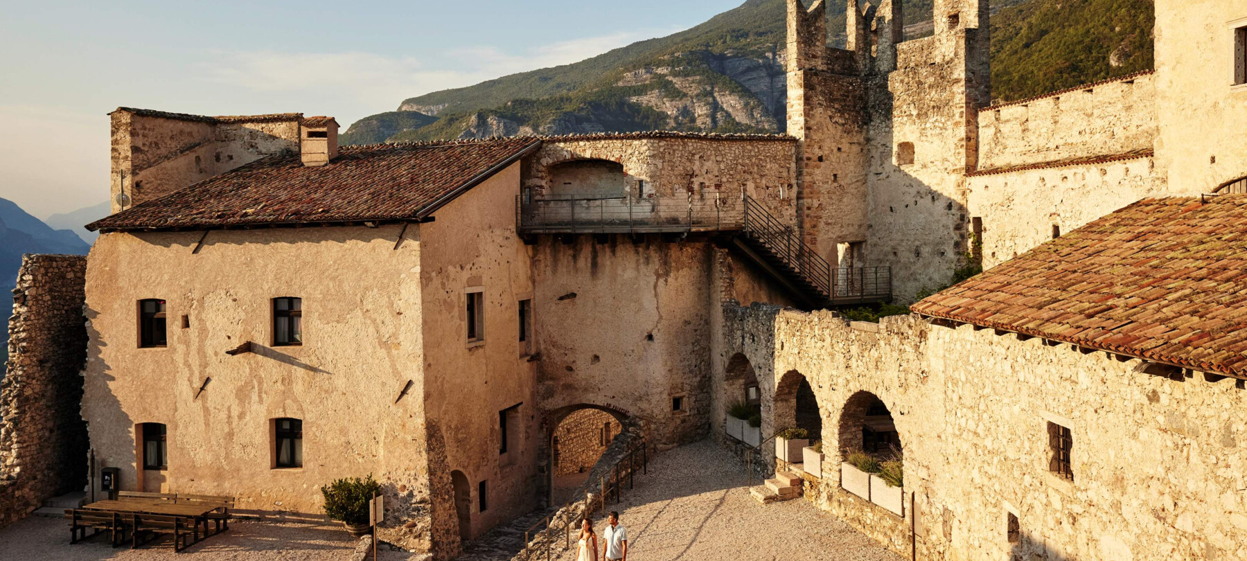 At Castel Beseno, an unassailable fortress in Trentino