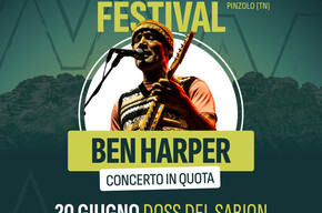 Concert at Doss del Sabion - Ben Harper