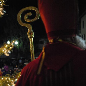 Saint Nicolaus arrives at the village!