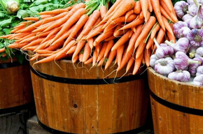Farmers' market in Riva del Garda