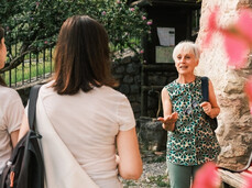 A visit to the village of San Lorenzo in Banale with the Greeters