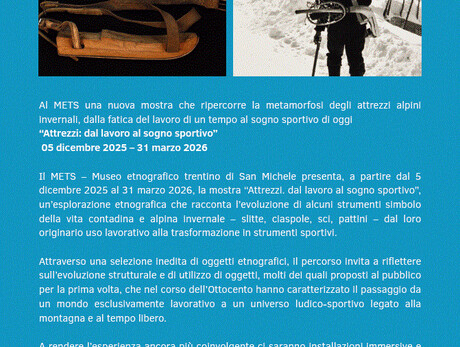 Tools - From work to sporting dreams - METS