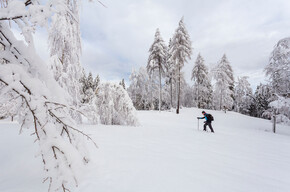 Ski mountaineering lesson