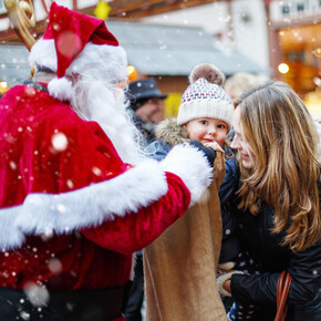 Babbo Natale mercatini