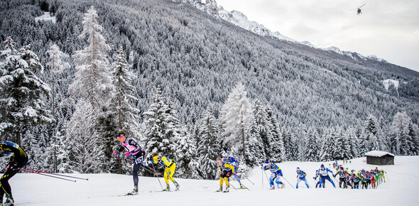 Marcialonga von Fiemme und Fassa