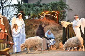 Presepe vivente a cura del Gruppo Arzberg