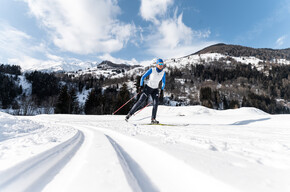 2 Stunden Skilanglauf
