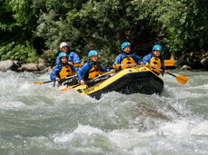 Rafting on the Noce River with Trentino Wild