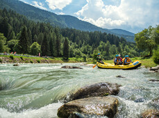 Rafting on the Noce River with Trentino Wild