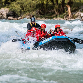 Rafting on the Noce River with Ursus Adventures