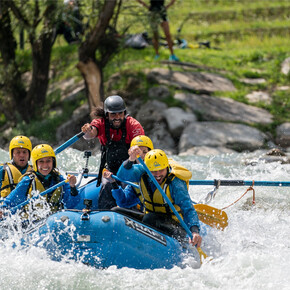 Rafting on the Noce River with X Raft