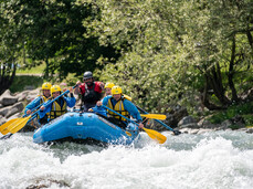 Rafting on the Noce River with X Raft