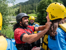 Rafting on the Noce River with X Raft
