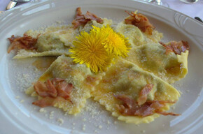 Ravioli al tarassaco