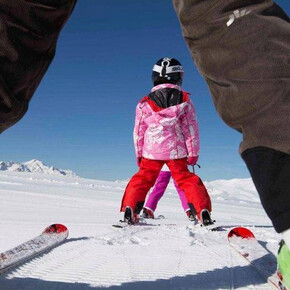 Ski family in Trentino
