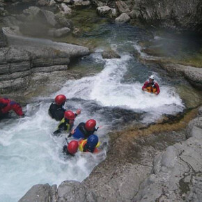 Canyoning al Torrente Leno