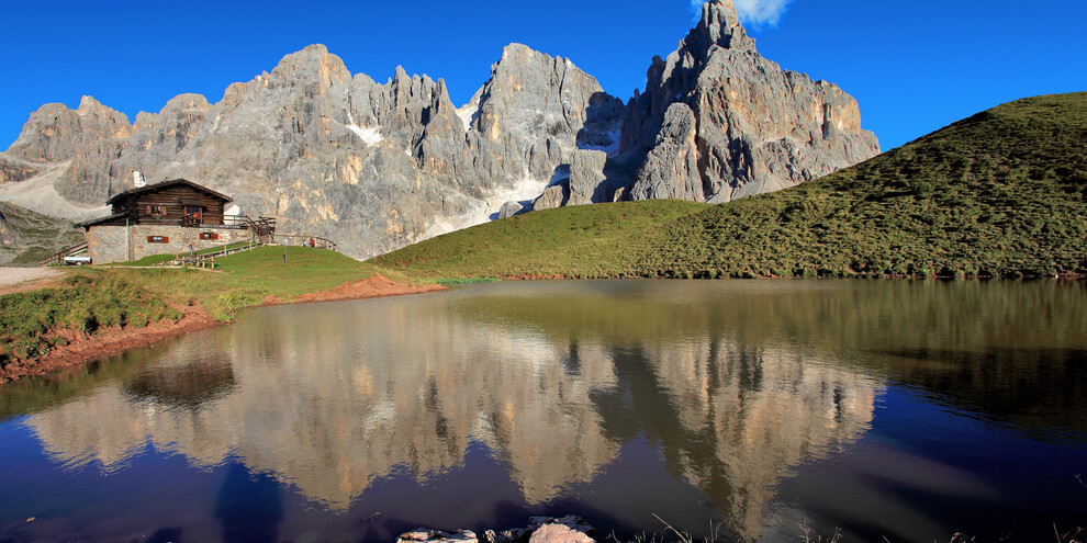 Naar Baita Segantini, Pale di San Martino