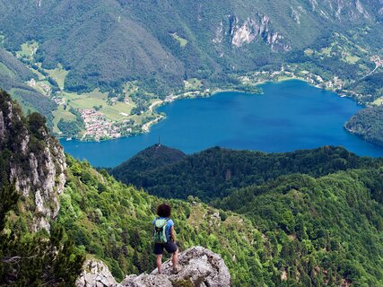 Valle di Ledro - Trekking e panorama sul Lago di Ledro