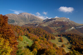 Vallagarina - Paesaggio autunnale sull'altipiano di Brentonico