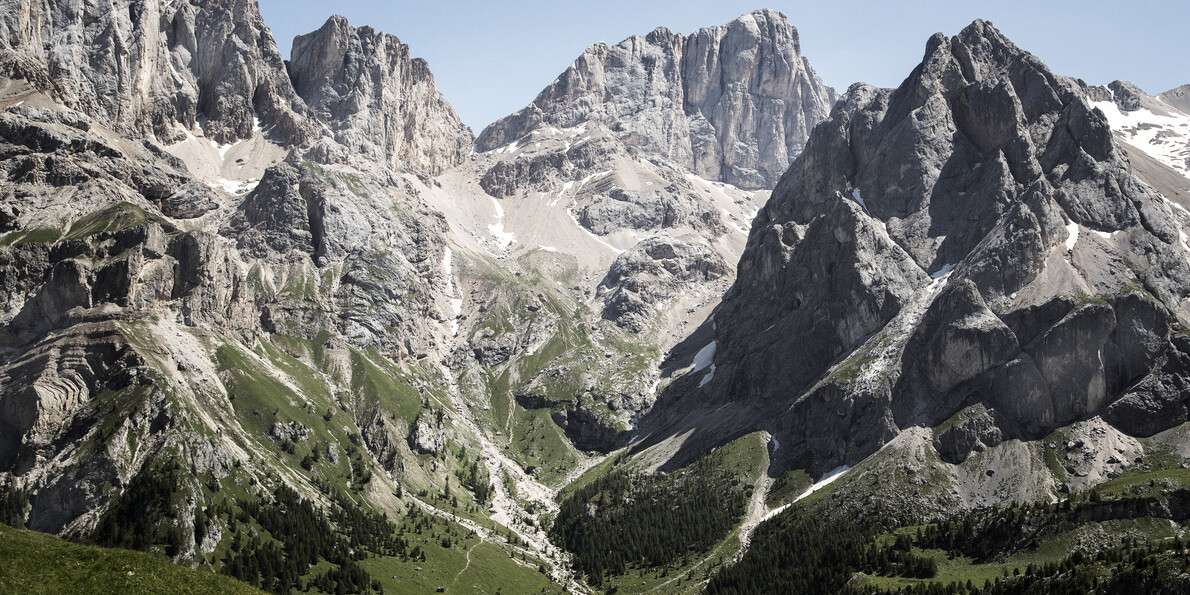 Val di Fassa - Val Contrin - Il panorama sulle Dolomiti