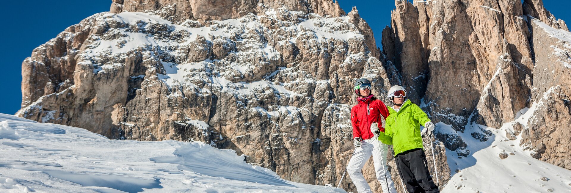 De Val di Fassa-skigebieden