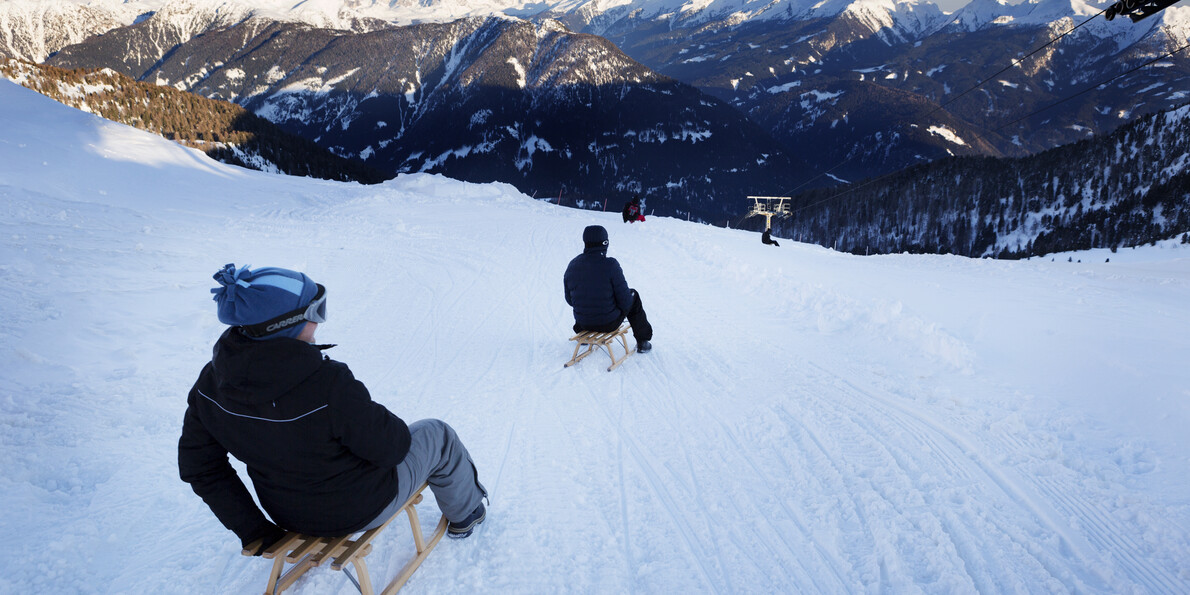 Катание на санках и тобогганах в Доломитовые Альпы  #4