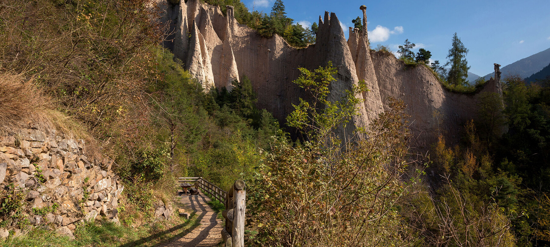 Drei Tage im Trentino: In der Cembra, entlang der terrassenförmig angelegten Weinberge