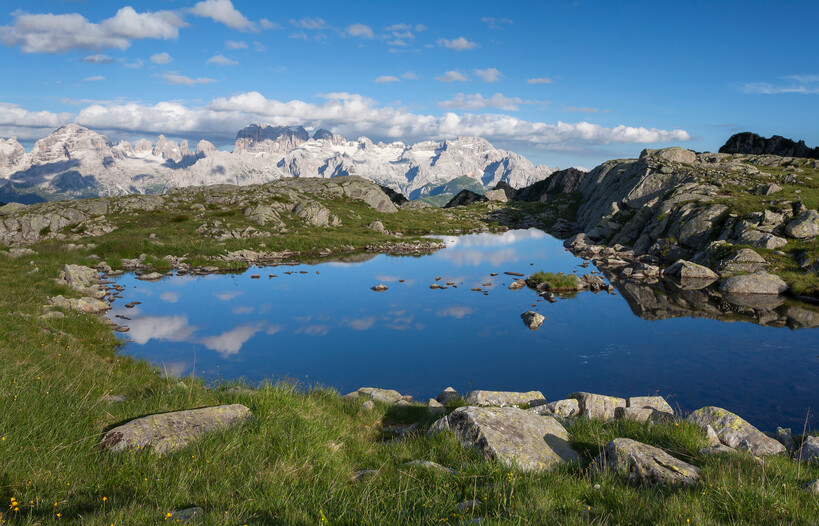 Madonna di Campiglio - Adamello - Pozza stagionale in alta Val Nambrone
