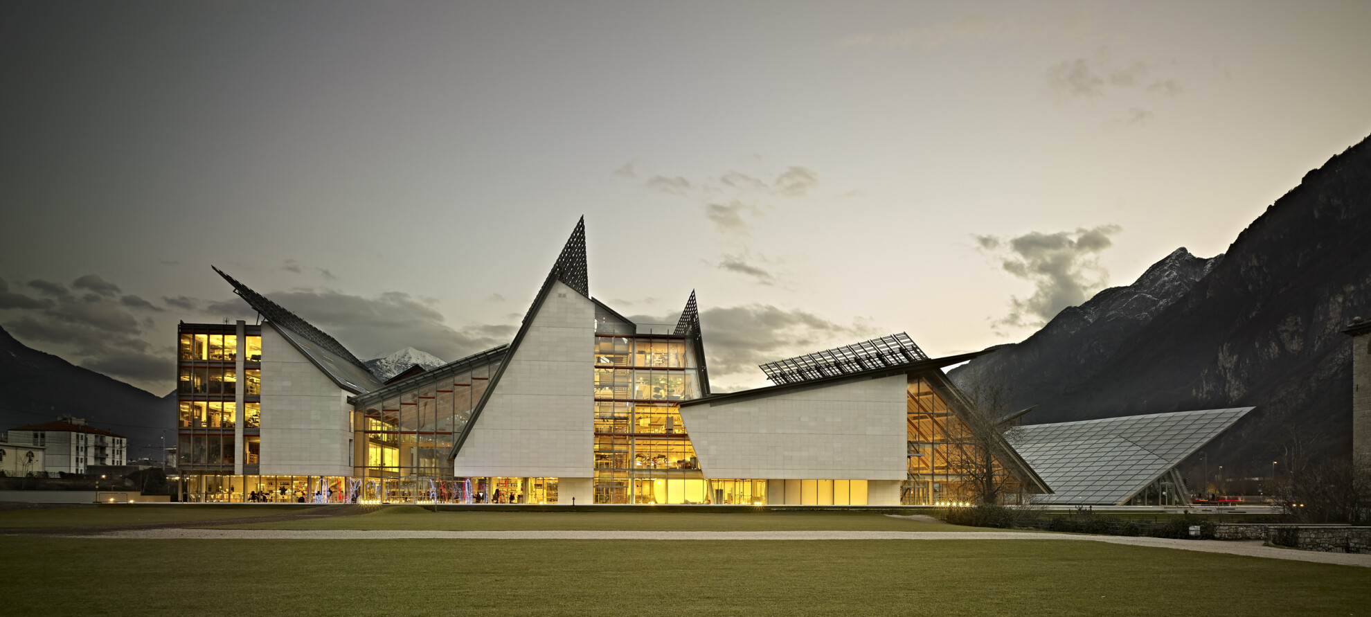 Valle dell'Adige - Trento - Muse - Struttura
