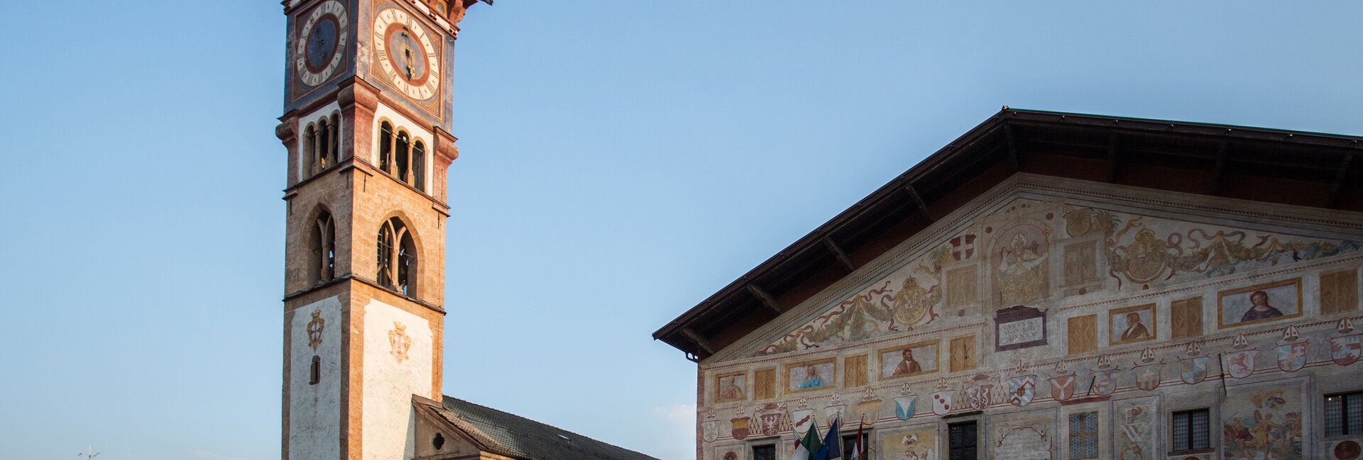 Cavalese - Historical buildings the Palazzo della Magnifica Comunità di Fiemme