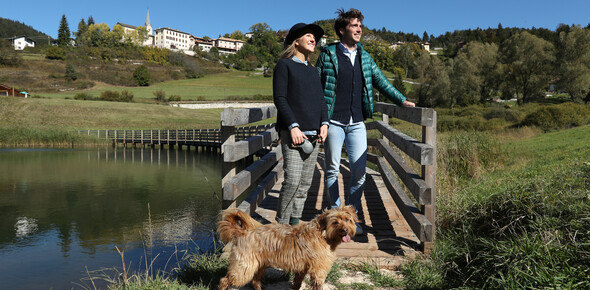 Val di Non - Ruffr? - Passeggiata con cane ai Laghetti dei masi di Ruffr