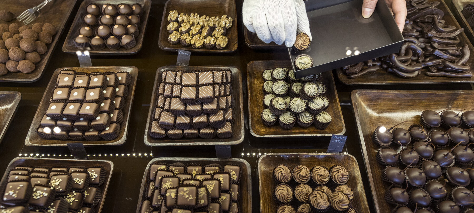 Pastry shops at the foot of the Dolomites
