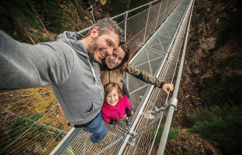 Frühling in Trentino mit Familie