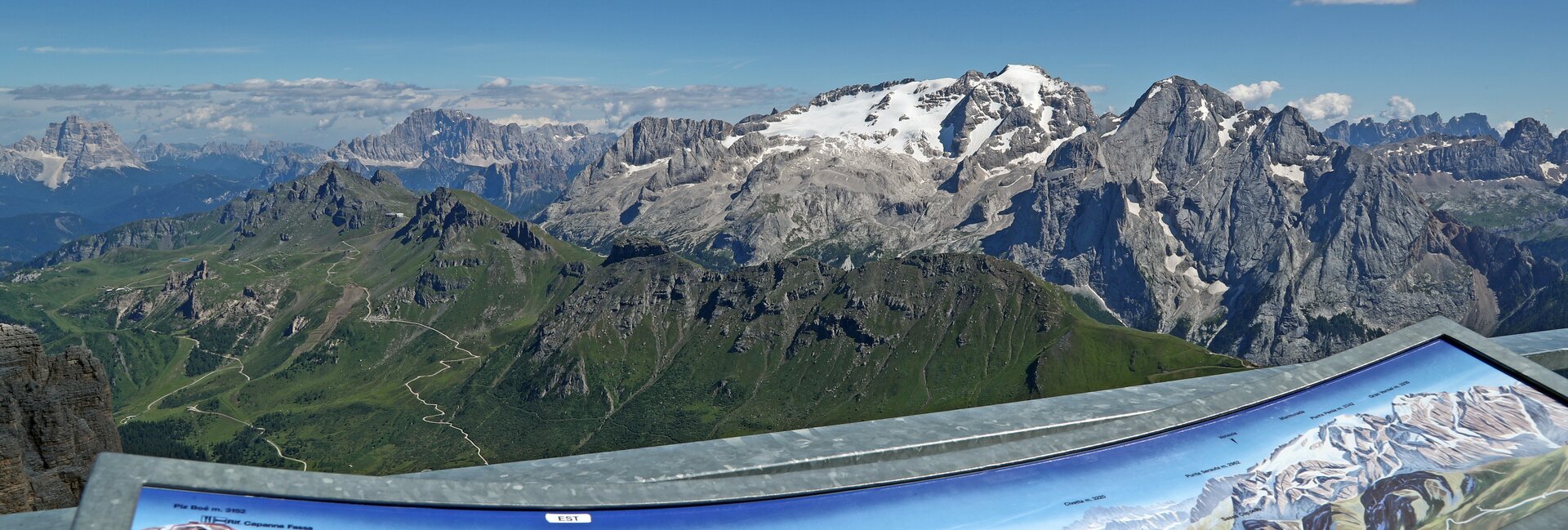 Val di Fassa - Passo Pordoi - Rifugio Maria al Sass Pordoi
