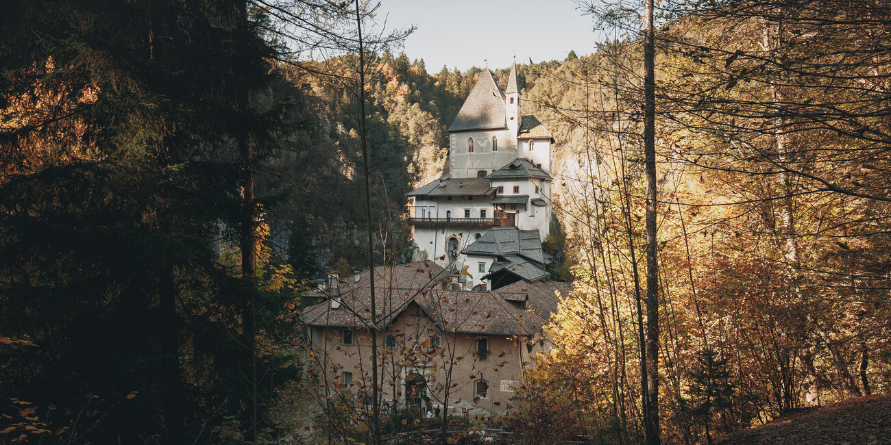Panoramic Walk from Sanzeno to the St Romedius Shrine  #1