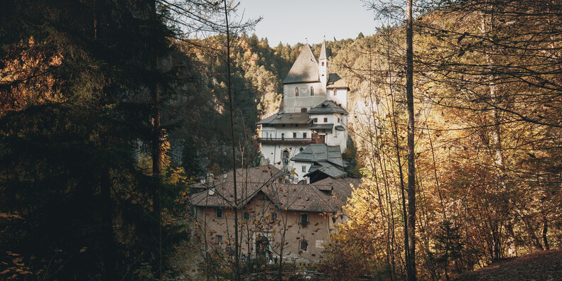 Panoramic Walk from Sanzeno to the St Romedius Shrine  #1
