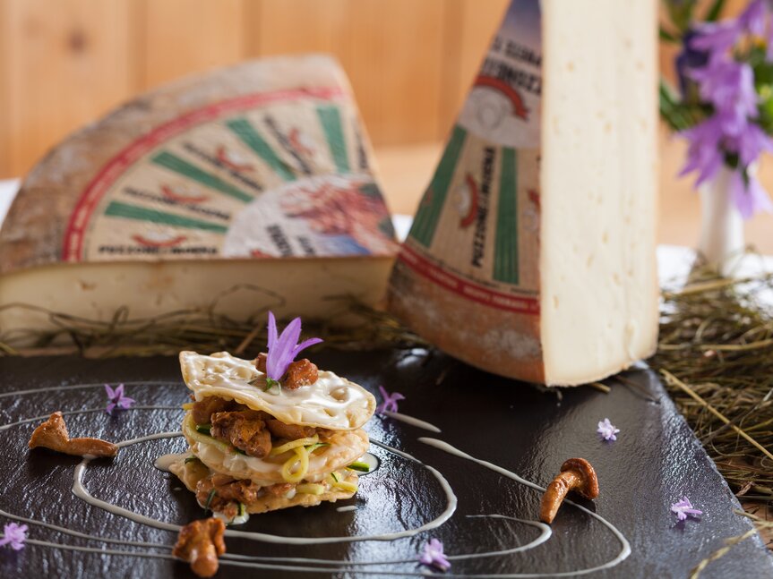 Val di Fassa - Moena - Den Käse Puzzone di Moena kosten