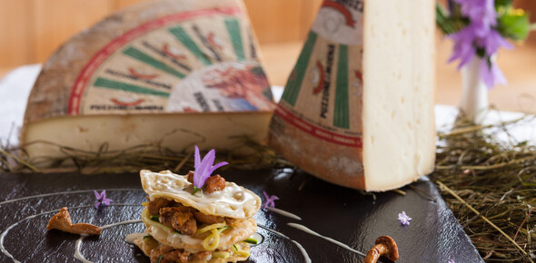 Val di Fassa - Moena - Den Käse Puzzone di Moena kosten