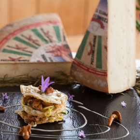 Val di Fassa - Moena - Den Käse Puzzone di Moena kosten