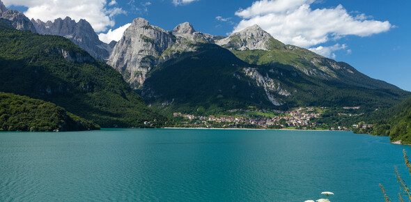 Lake Molveno - Deep deep blue