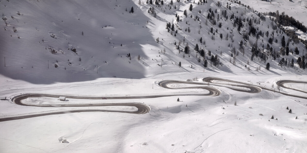Val di Fassa - Strada del Passo Pordoi
