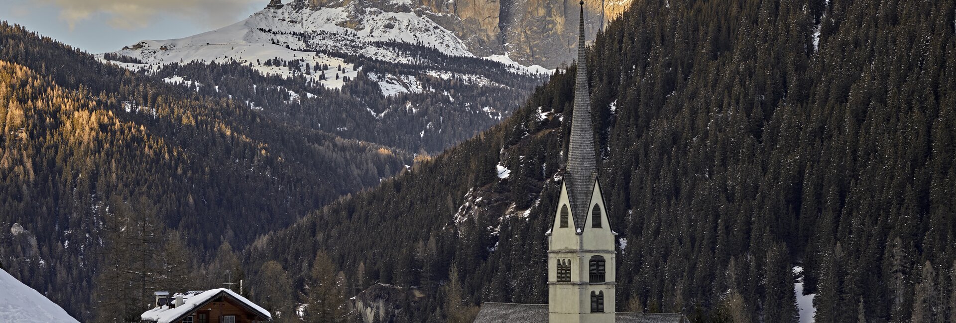 Val di Fassa - Anfahrt Canazei Winter