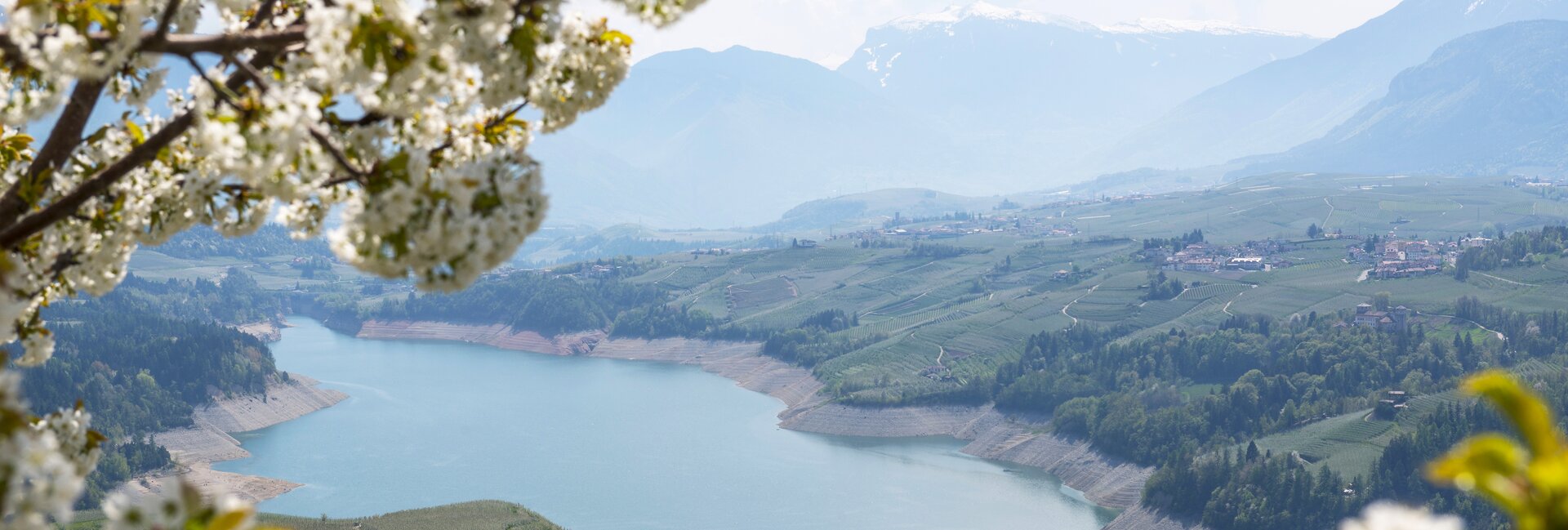 Lake Santa Giustina - The big dam in the valley of canyons