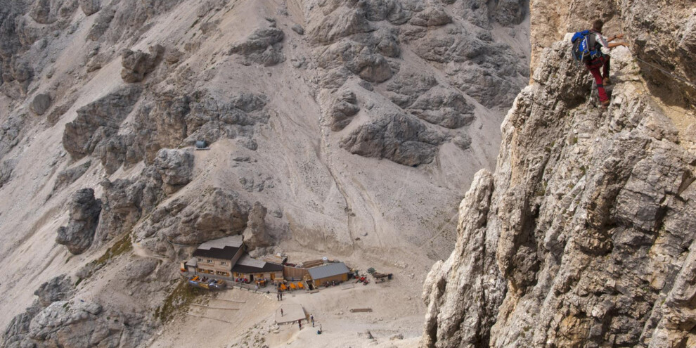 via ferrata Catinaccio d'Antermoia