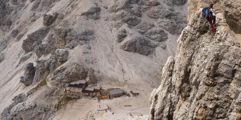 via ferrata Catinaccio d'Antermoia