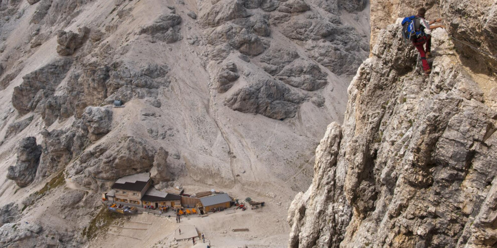 via ferrata Catinaccio d'Antermoia